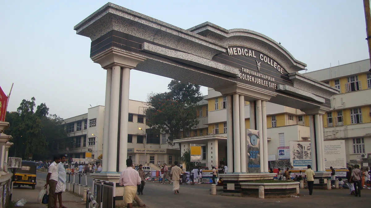 A medical college campus (representative image). The Medical Counselling Committee conducts counselling for 50% All India Quota postgraduate medical seats, along with seats in central and deemed universities.